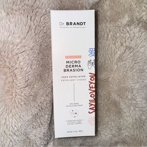 NEW Dr. Brandt Microdermabrasion Exfoliator | Sealed 2.1 oz | Spa-Grade Skincare